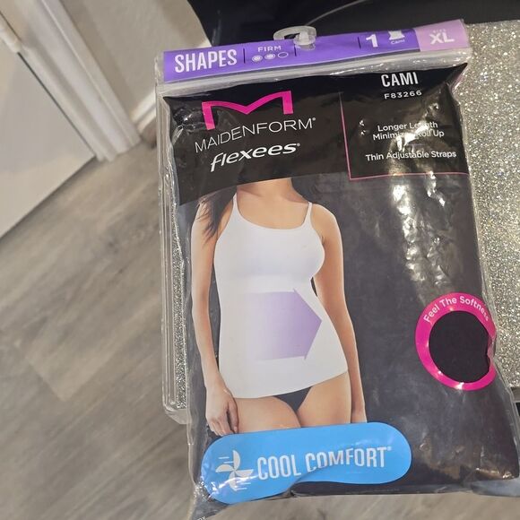 Maidenform Flexees Cool Comfort Shaping Cami w/Tummy Control - Picture 9 of 10